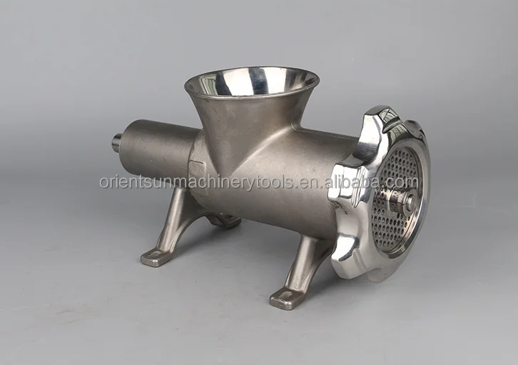 b>TC32 Meat Grinder Attachment - Cast Iron</b> - 8mm Stainless Steel Plate