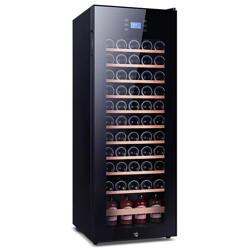 VANACE Solar Powered High End Cheap Mini Refrigerators Under Counter Beer 24 50 Bottle Wine Cooler