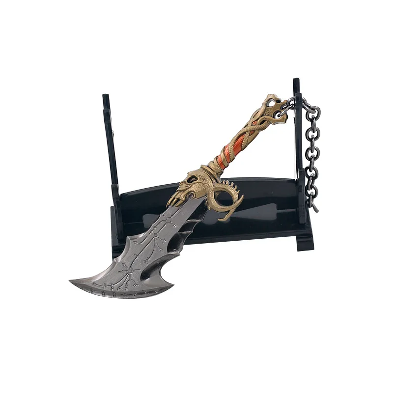 God War Ragnarok Thor Hammer, God War Blade Chaos Keychain