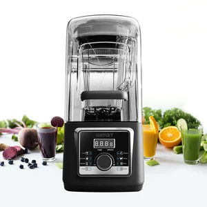 New Design Low Noise High Powerful Speed Blender Commercial Heavy Duty Mixing Blender Machine Silent Juice Liquidificador