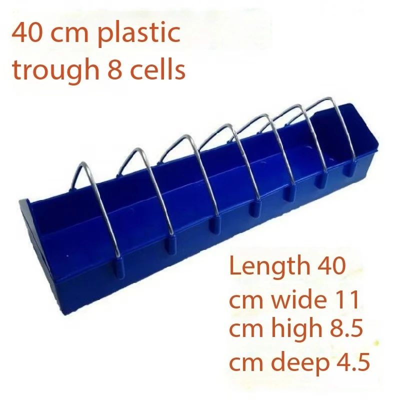 Racing Homing Pigeon Food Box Durable Stainless Steel Thick Plastic Made with Silicone Sturdy Platane Wood Bird Pigeon Feeder