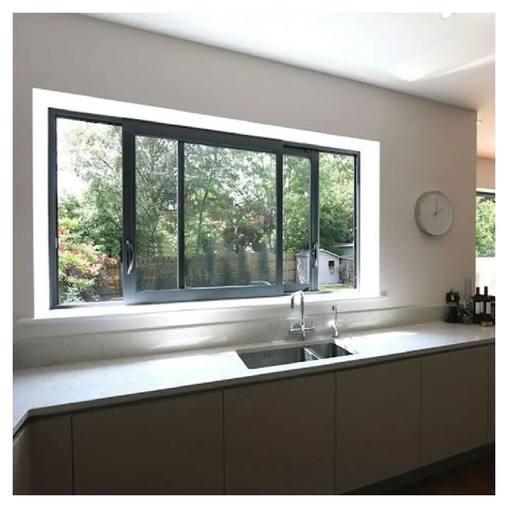 Ace Horizontal Sliding Windows Commercial Aluminium Sliding Windows Aluminum Sliding Window 800X800