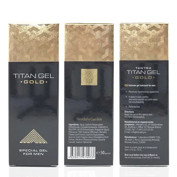 Sex Tantra Titan Gel Gold 50 ml Men Penis Enlargement ml Pack Of 1