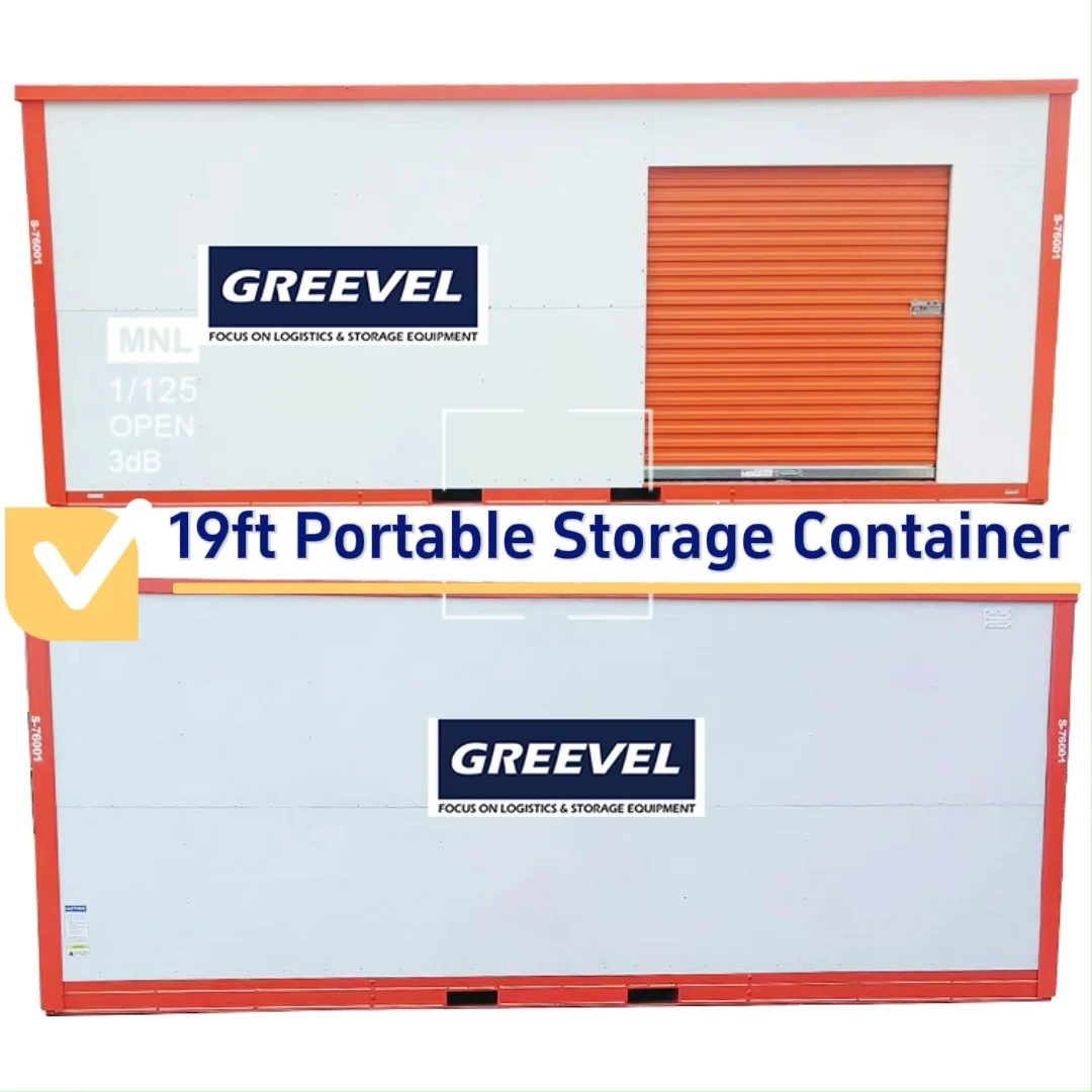 Roller Shutter Door Container 19f Moving Easy Mobile Storage Units ...