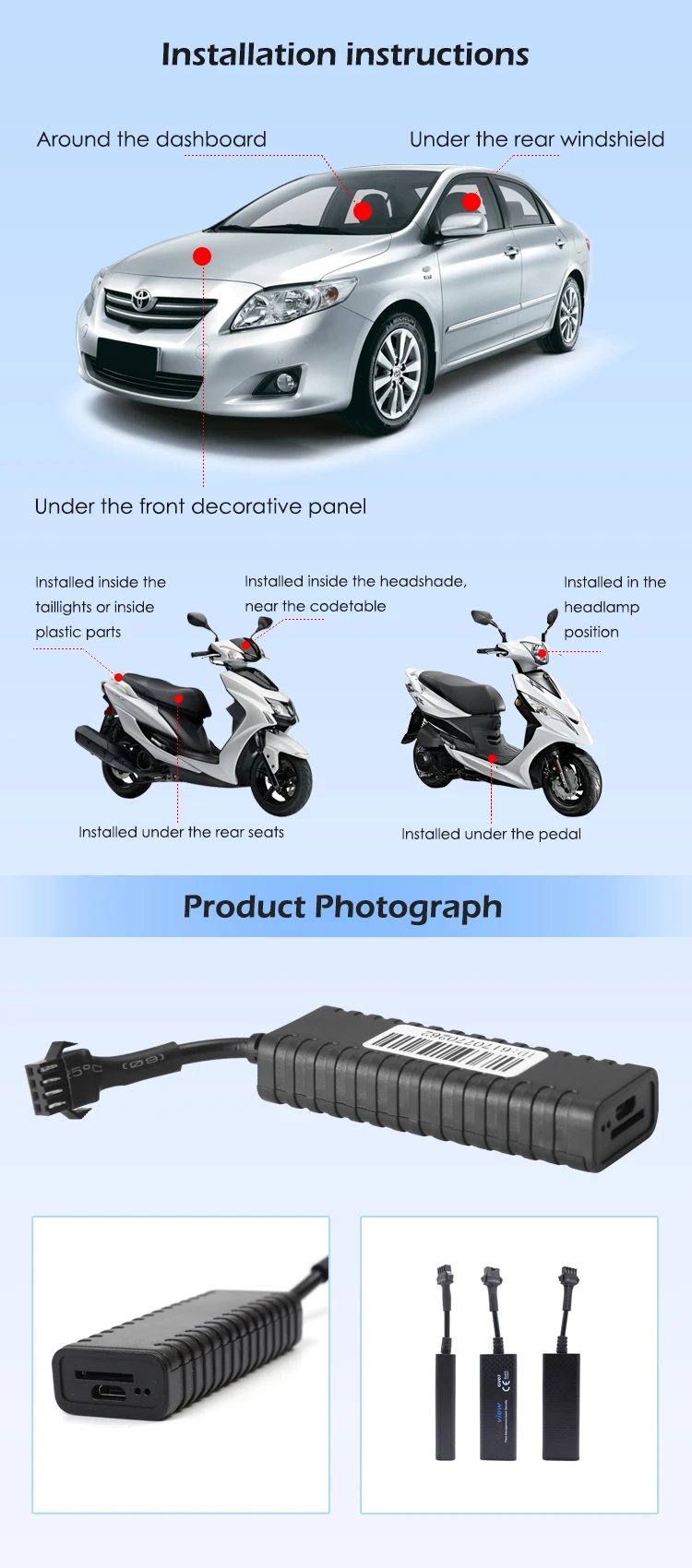 Sale Low Price Off Engine Waterproof Car Motorcycle 2g Gps Tracker With