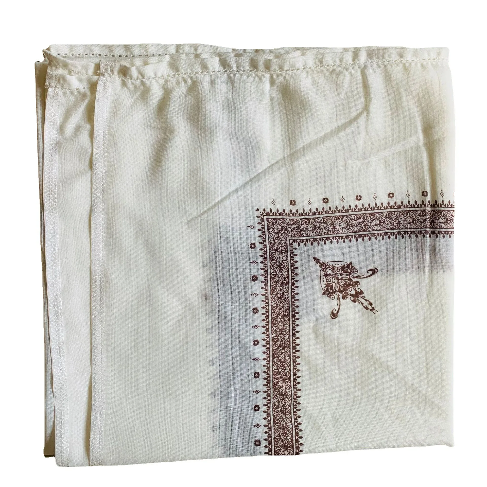 Muslim Keffiyeh Scarf Shemagh Desert Keffiyeh Head Neck Scarf White Arab Wrap Hijab Arab Turban Hijabs for Men Printing Shawl