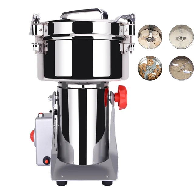 Wheat Flour Milling Machine Kernel Powdering Small Crusher Cereals Grinder