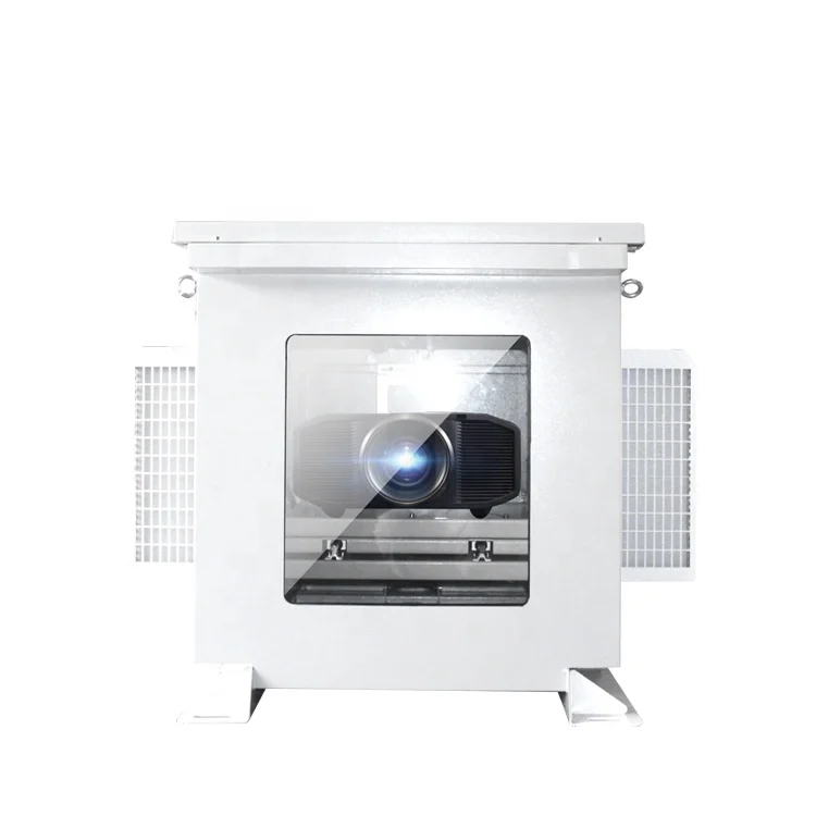 Video Projection Box High Dustproof Seal Outdoor Projector Enclosure protection Base Station IP66