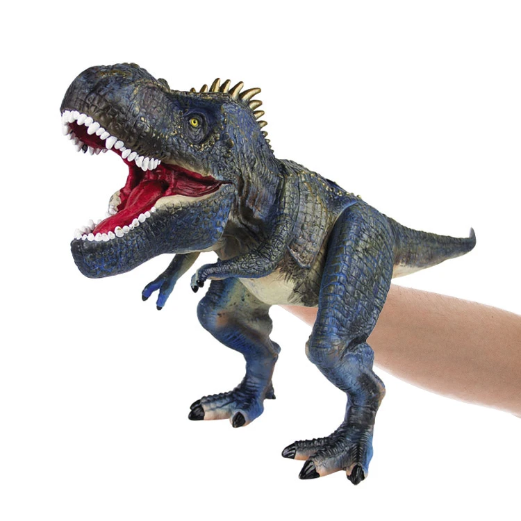 Em promoção! 14 Estilos Macio Boneca Dinosaure Fantoches Figura Da Cabeça  De Animal Braço Dino Brinquedos Para Histórias Dom Crianças Modelo De Mundo