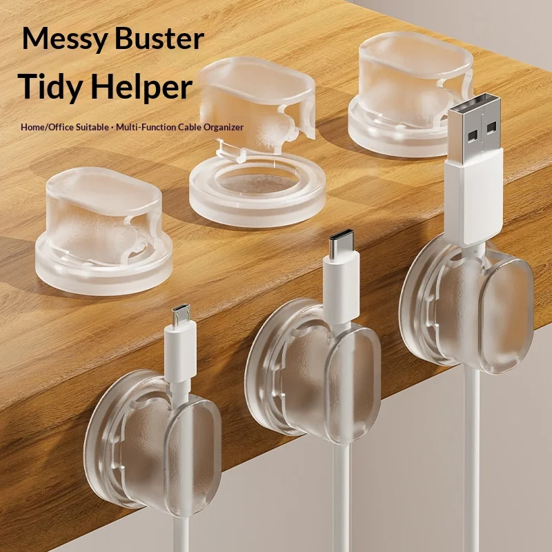 Desktop ABS Data Line Organizer for Mobile Phone Charging Cable Storage Hub