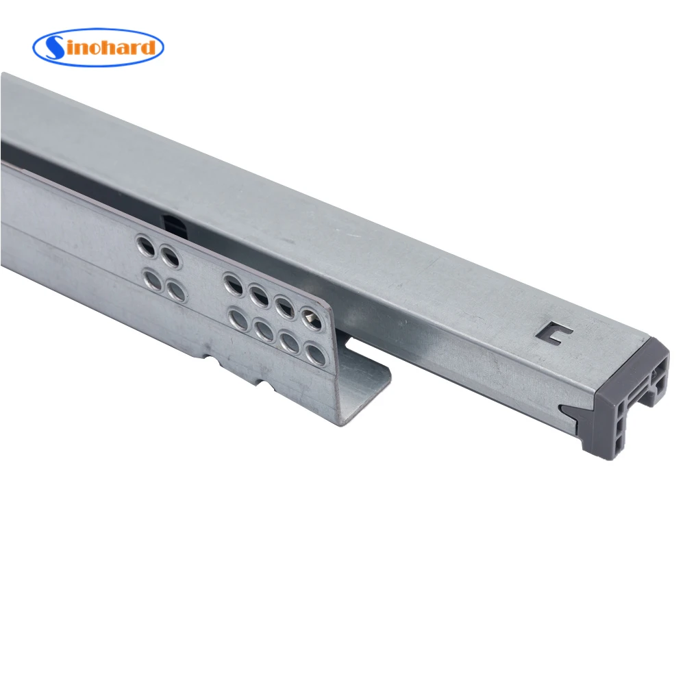 SINOHARD Sliding Mechanism Hidden Drawer Slide USA Type Undermount Drawer Slides