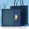 14-A5 notebook+pen+bookmark light blue