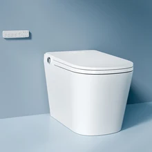 Factory Direct K6 Smart Toilet Modern Square Design Wider Comfortable Seat Remote Control Seat Heating Full Science Technology