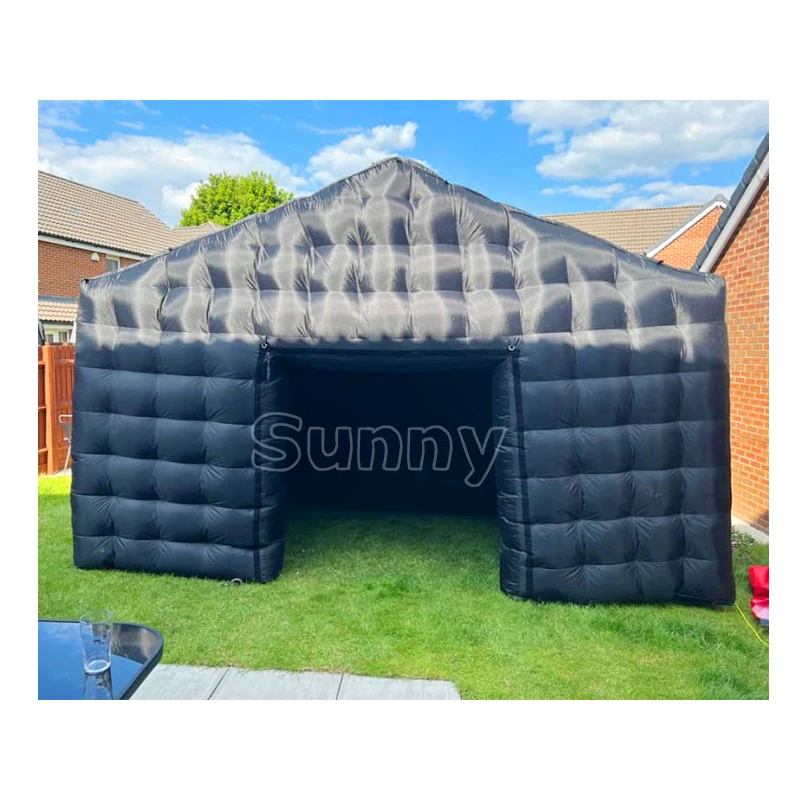 Backyard Party Inflatable Night Club Tent With Disco Light Blow Up Nightclub