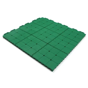 Factory Price 30.6*30.6*1.3 Anti-Slip High Elasticity Medium Soft TPV Interlocking Tile for Kindergarten Sports Court