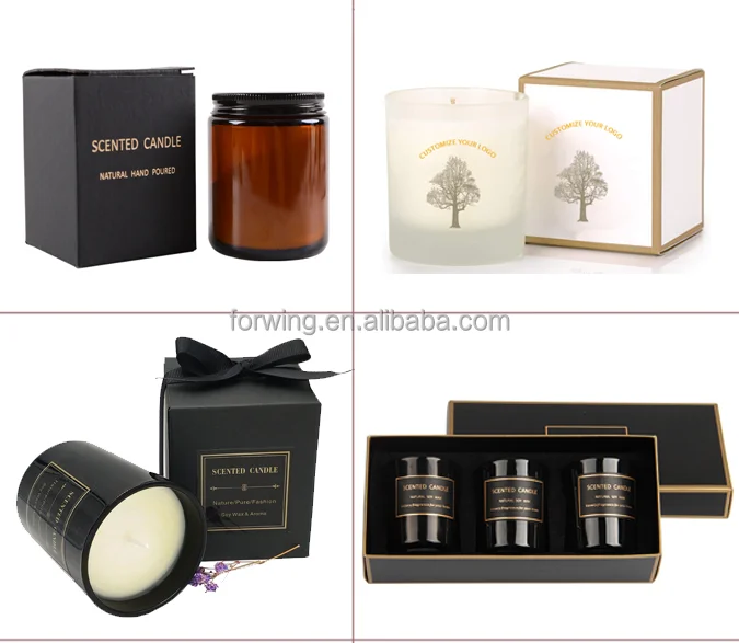 Luxury frosted glass candle jar container candle jars with metal lid for candle making factory