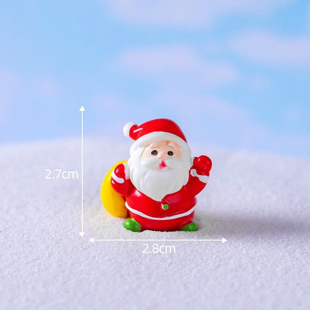 Objets décoratifs - Noël - Mini Figurines - Père Noël - Bonhomme de