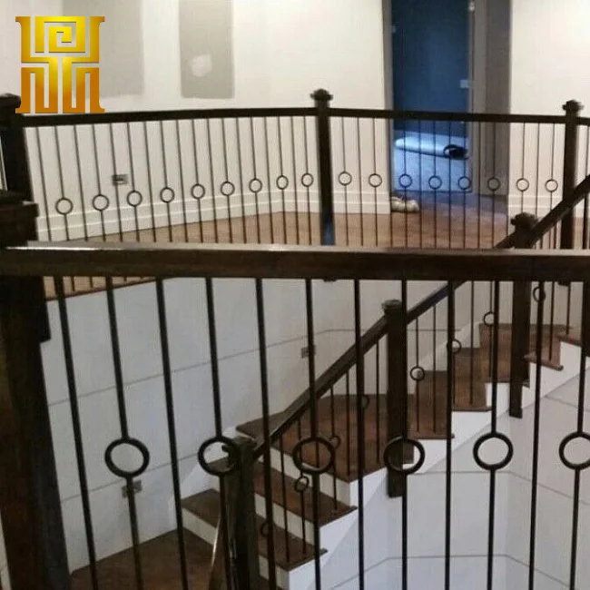 Metal Balusters with Wrought Iron Railings - European Styles
