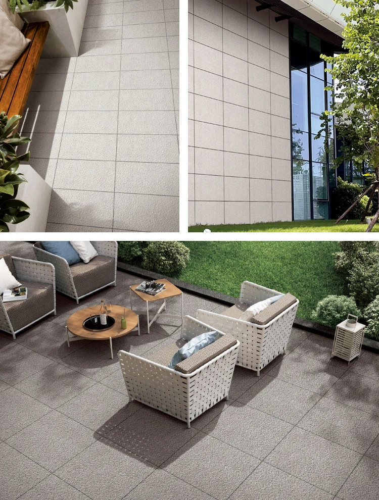 Artificial Stones 2cm Outdoor Porcelain Tile Garden Courtyard Tiles