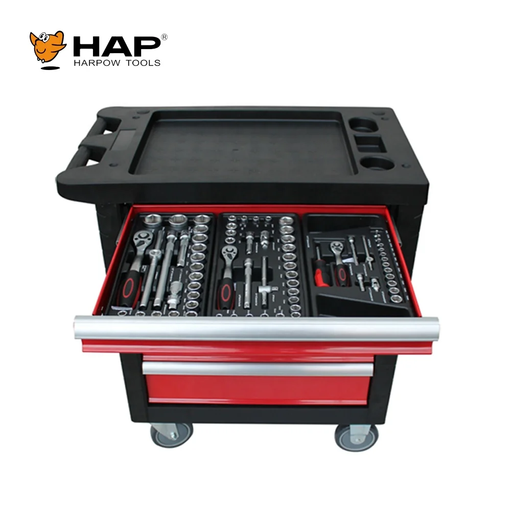 Garage Tools Cabinet Trolley Germany Tools Set With Trolley For Auto Repair  - Buy Tool Cabinet With Tool Set,Tools Set With Trolley,Tool Set For Garage  Product on Alibaba.com