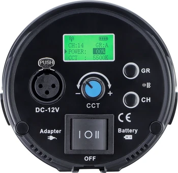 NiceFoto HB-1000B LED Camera Lighting Wireless Equipment Battery Video Recording Lights for Filming Portable With Bag detail image