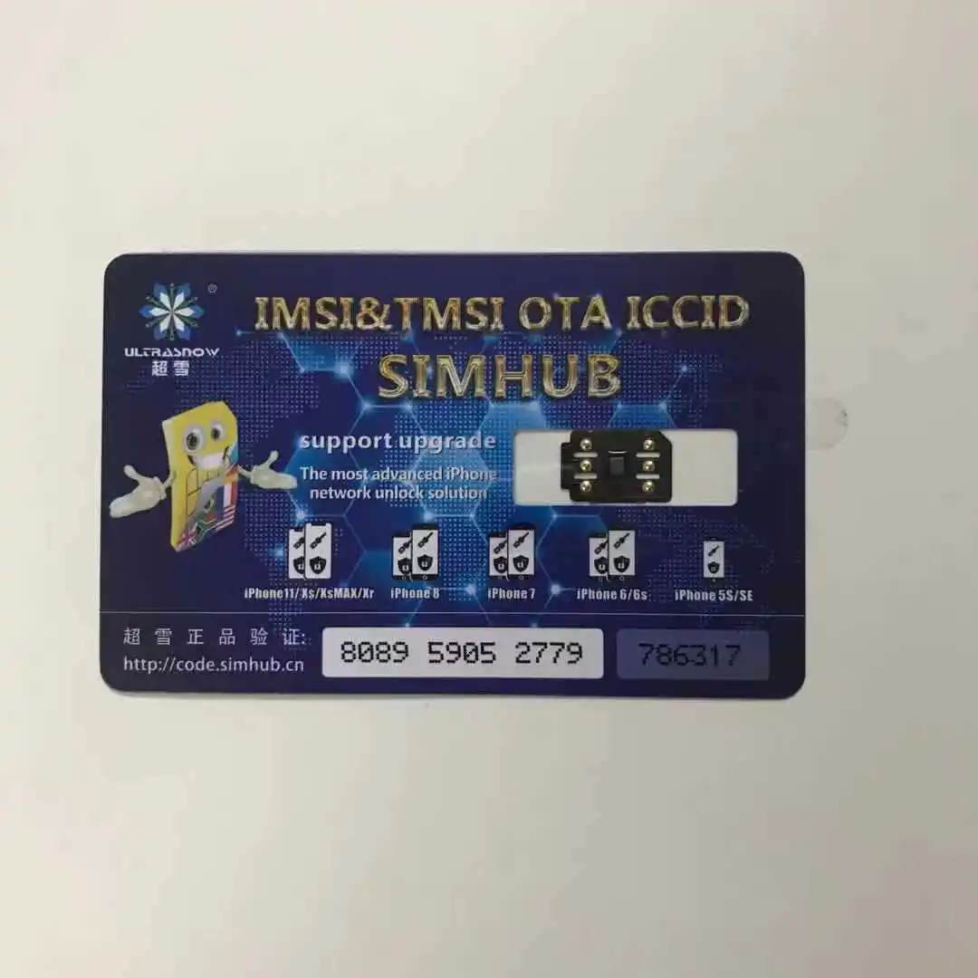 Heicard V2.0 Sim Turbo Unlock Chip Card For Iphone 6 14 Pro Max Ios 16