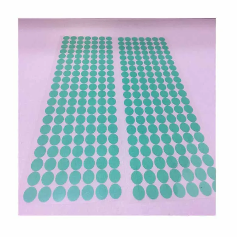 Green Poly High Temp Disk Dots