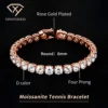 Rose Gold Plated 6mm