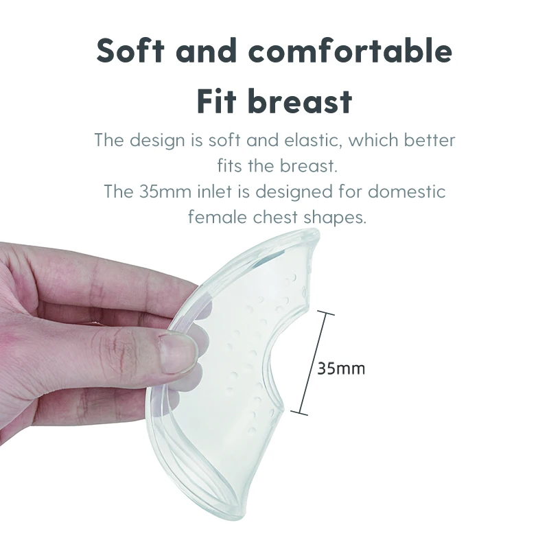 boboduck natural fit silicone nipple shields