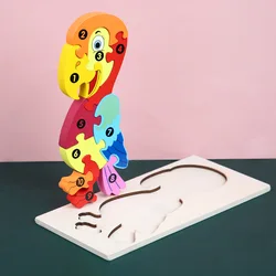 Wholesale Manufacturers Fun Children Toddler Baby Logical Thinking Toy Mini Jigsaw Puzzle 3D Wooden Puzzle & Games