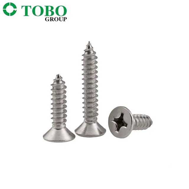 TOBO Wholesale Products Stainless Screw Manufacturers Phillips Black Wood Machine Screw