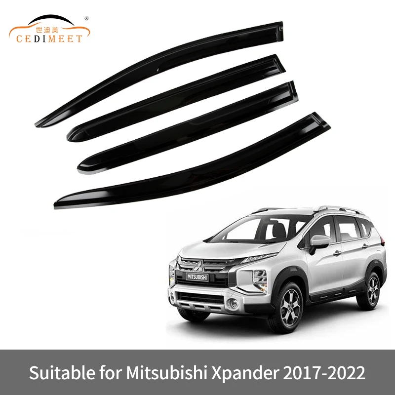 For Mitsubishi Xpander 20172022 Sun Visor Acrylic Door Visor Car