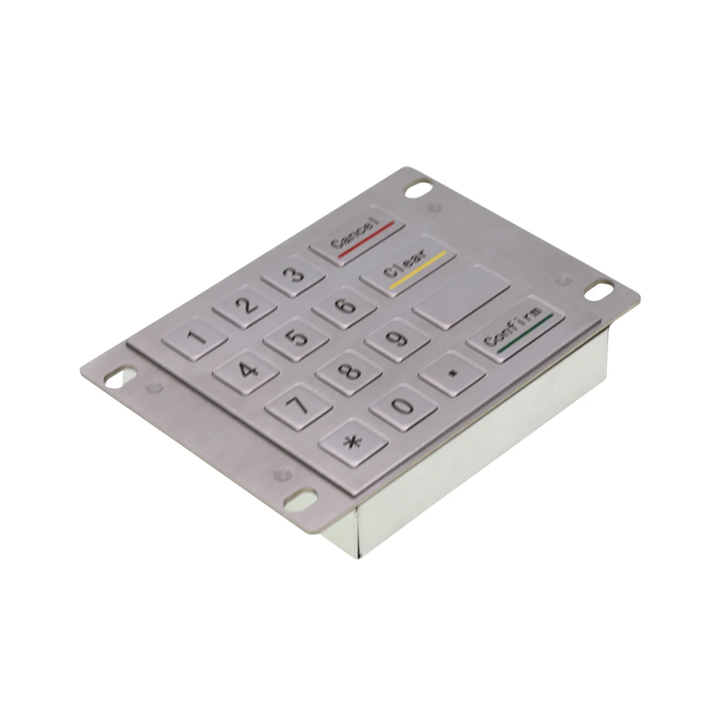 Управление доступом 16 клавиш компактная промышленная клавиатура для различных применений терминалов