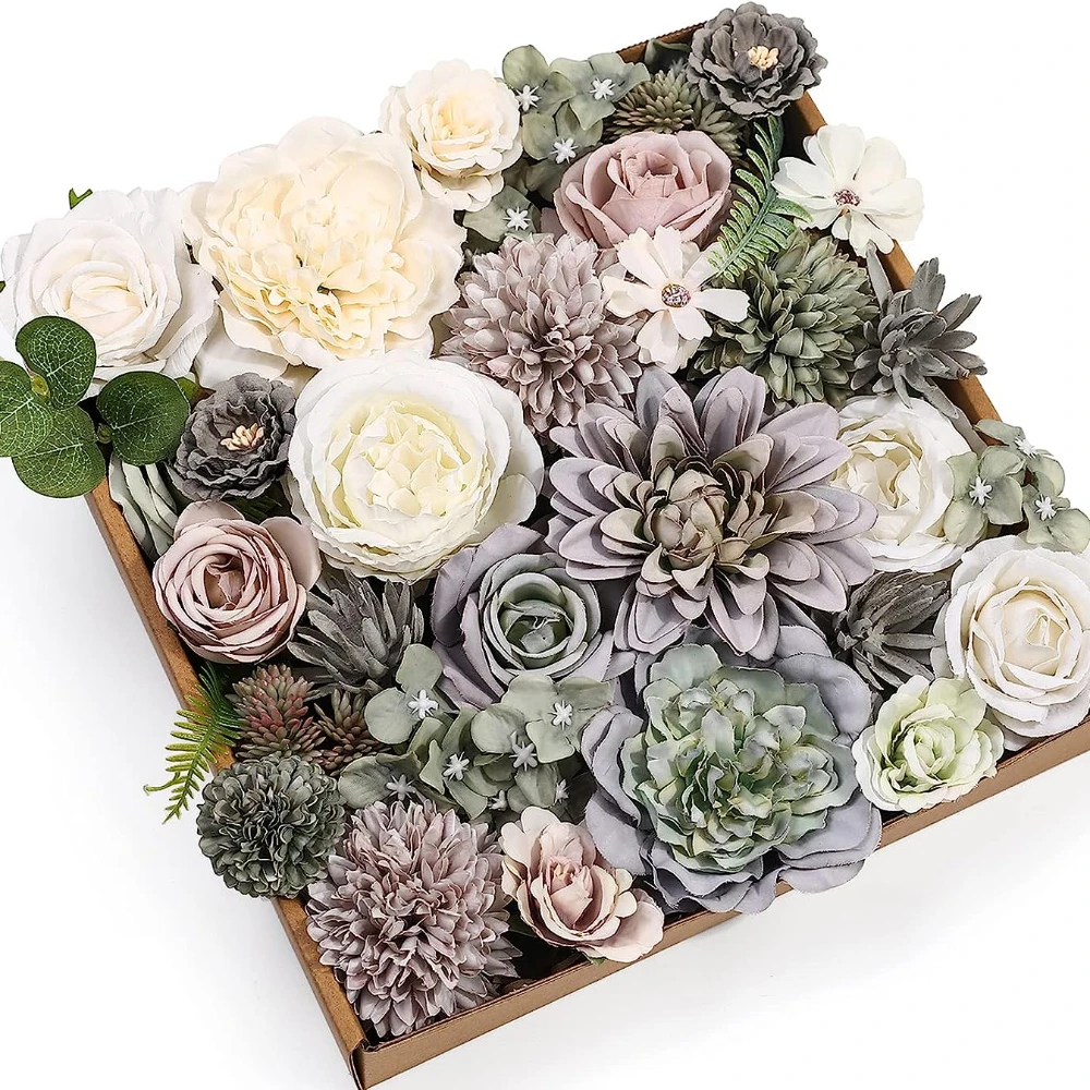 artificial flowers combo box set faux| Alibaba.com