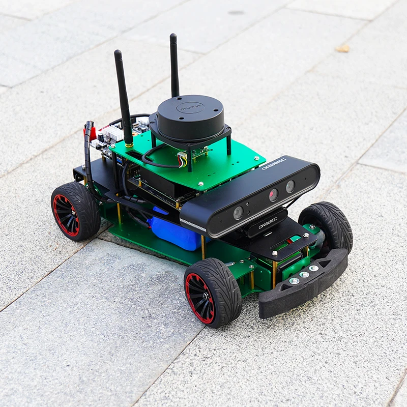 Yahboom ROSMASTER R2 ROS2 AI Kit Realize Mapping and Navigation Following or Avoiding with Free  Codes  Based on Raspberry Pi 5