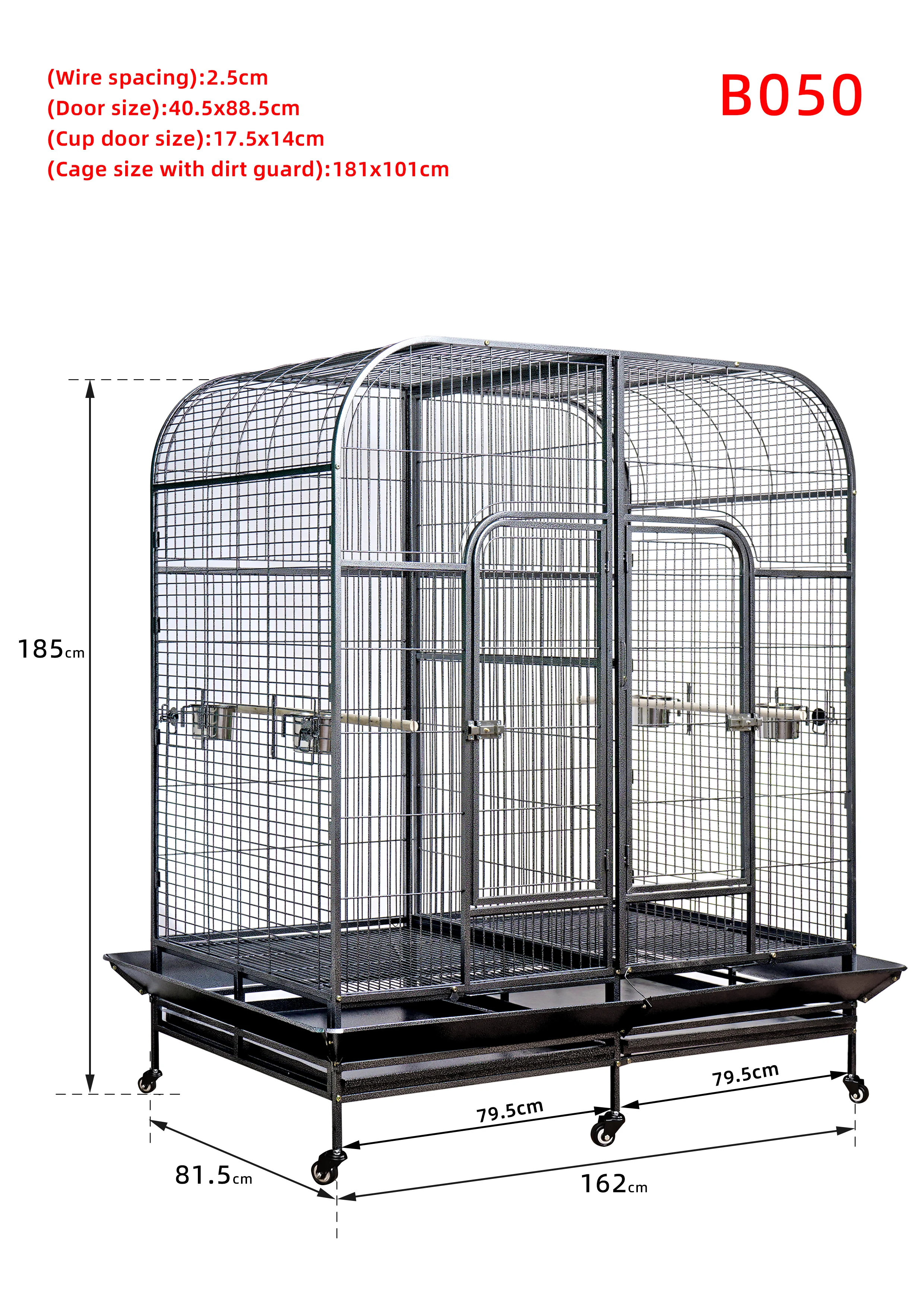 Cheap Small Wire Cages 60Cm Flight Extra Large Bird Cage Golden Wood Wooden Breeding Bird Cage for Big in Wedding Decoration