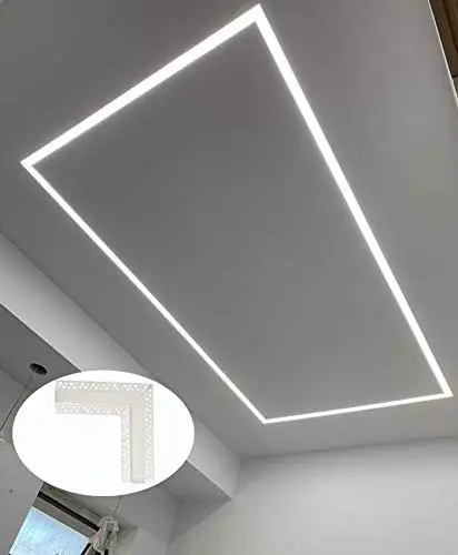 Aluminum Extrusion Profile Trimless Led Profile Gypsum Strip Led Channel Recessed Drywall Led Aluminum Profile for Ceiling Wall