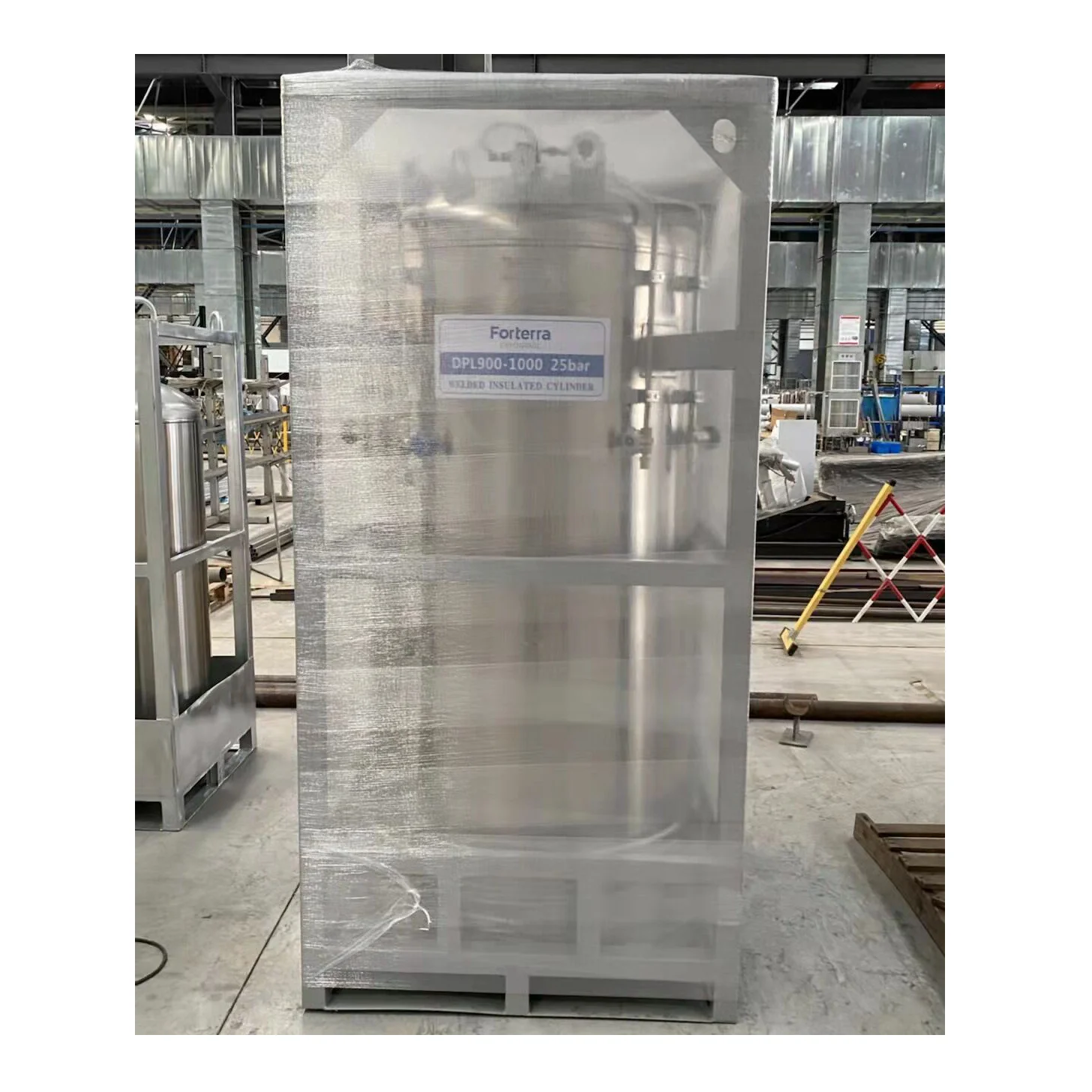 Low to High Working Pressure Micro Bulk Cryogenic Liquid Nitrogen Argon Oxygen CO2 Tank 1000L Dewar Flask