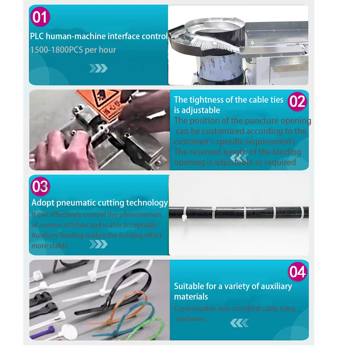 Cable Tying Instrument Automatic Nylon Cable Tie Tying Machine Machine,wire Harness Tie ...