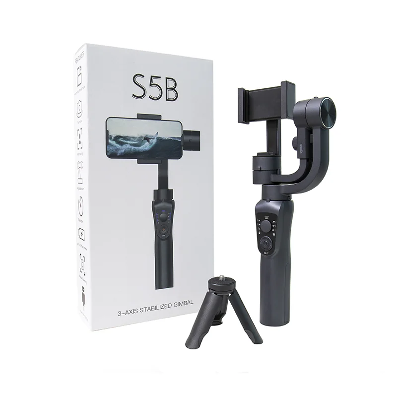 【値引き中】S5B 3-AXIS スタビライザー ジンバル 3軸ジンバルスタビライザーS5B、人物追跡、バランス維持、映画制作者