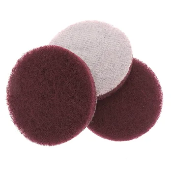 OEM custom Scouring Pad Scotched Abrasive Scouring Polyester Scrubbing Pad Polishing Self Grinding Machine Accessories