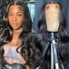 hd lace wig body wave natural color