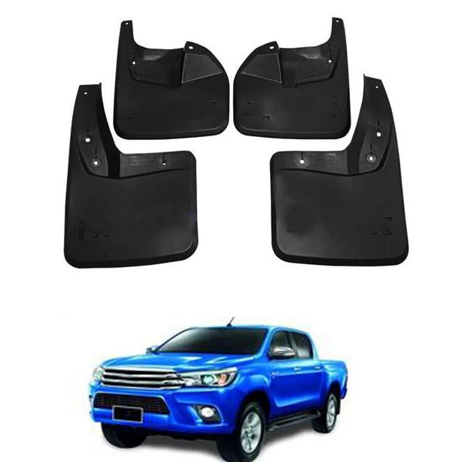 car body mud guard flaps Splash Guards Mud Flap Fender Flares For Toyota Hilux REVO 2015-2019