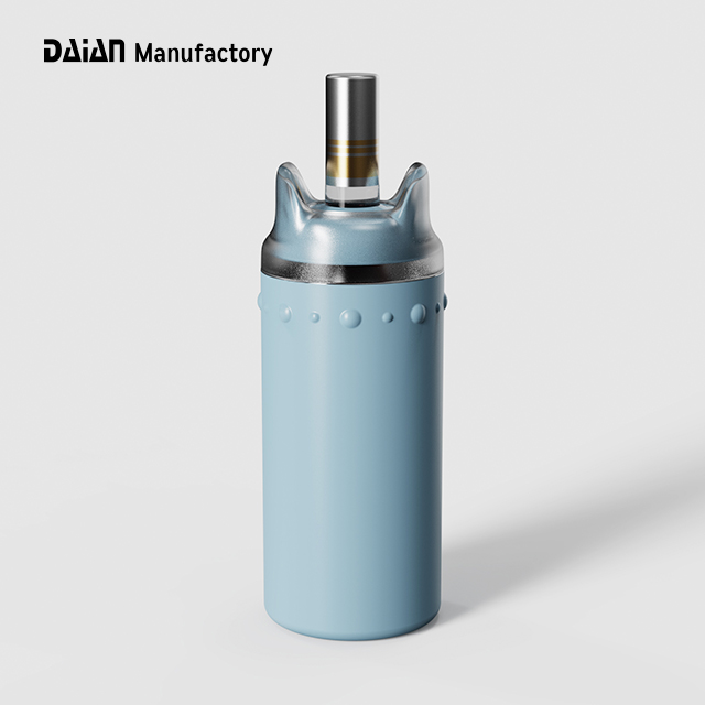 Дизайнерский двойной настенный изолированный черный охладитель вина из нержавеющей стали цвета шампанского DAIAN CATIAO