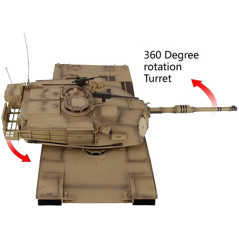 ヘンロン 3918-1 PRO M1A2 エイブラムス メタルトラック BBエアソフト