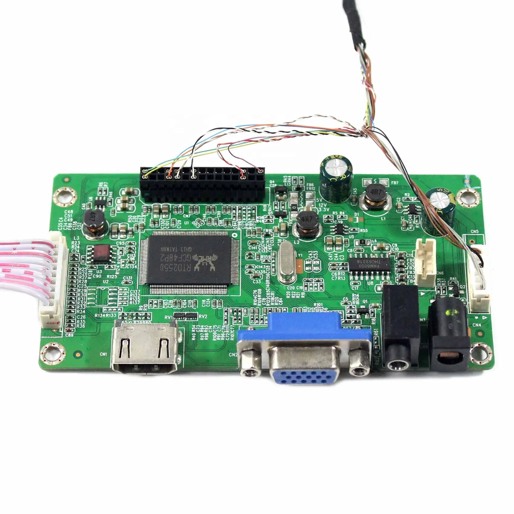 
 HD MI VGA lcd-плата контроллера VS-RTD2556HV-V2 10,1 дюймов B101UAN01.C 1920X1200 ЖК-экран удалены подсветка без подсветки  