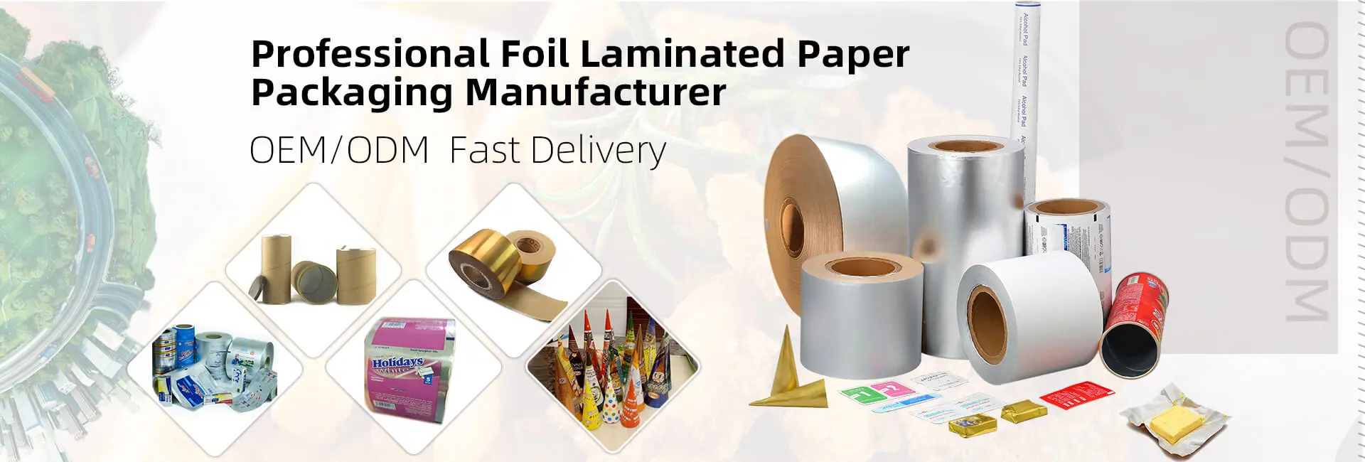 Ice cream foil paper