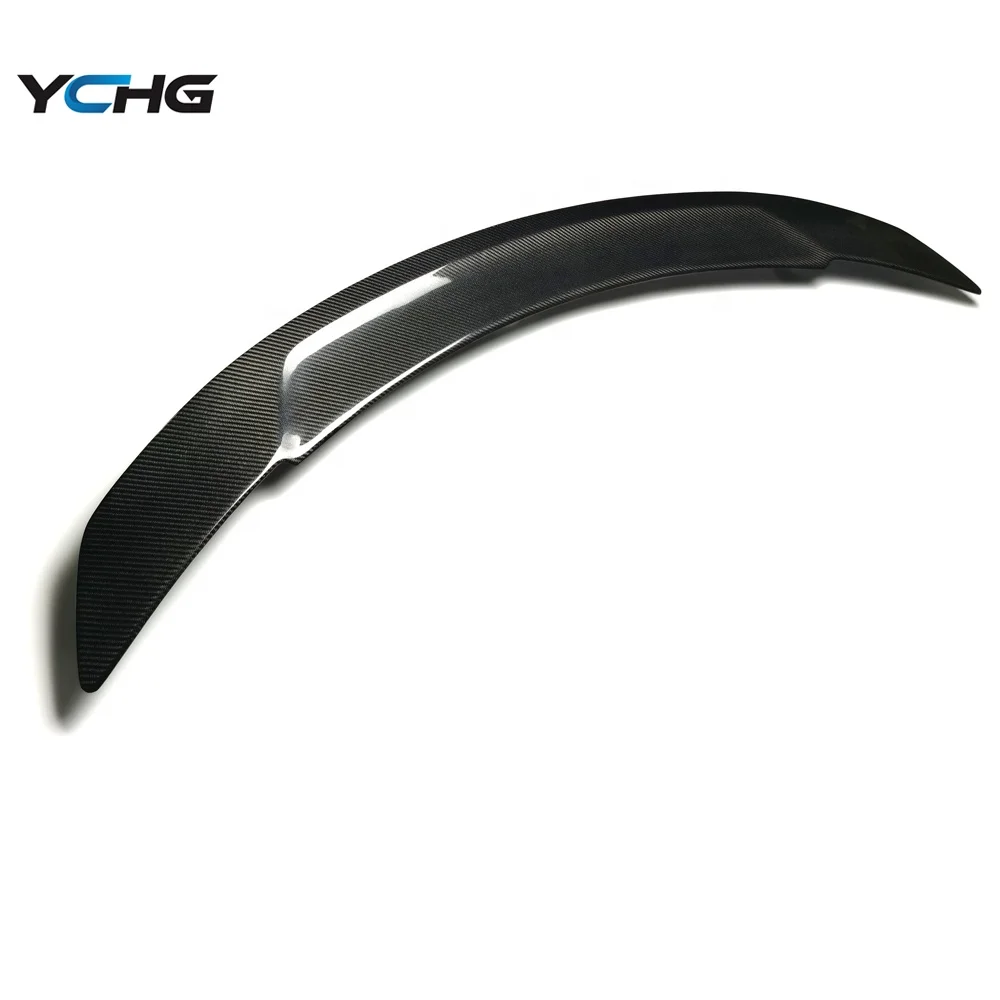 W205 RT стиль углеродное волокно задний спойлер багажник губа для Mercedes C Класс 4 Двери Седан