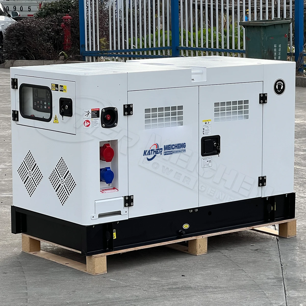 Für Cummins, Perkins, Wechai, Yuchai, Deutz, SDEC Dieselgenerator Superleise, Offen, Anhänger, 20 kW–500 kW Nennspannung