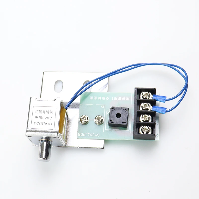 CHYF 48VDC High Voltage Micro Solenoid Lock Electromagnetic Lock Bolt Magnetic Solenoid Push Bistable Latching Electromagnet